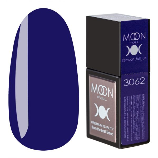 Кольорова база MOON FULL Amazing Color Base №3062 синій, 12мл