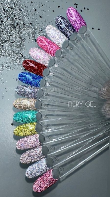 Гель-лак світловідбивний SAGA Fiery Gel 41 9мл