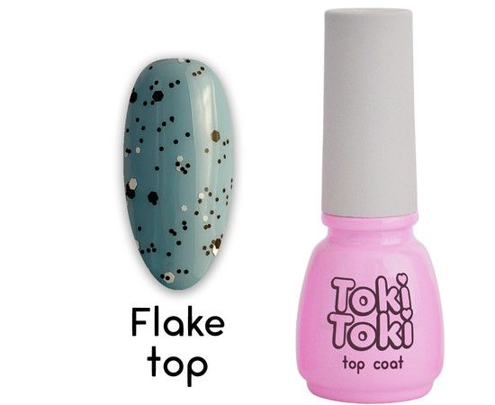 Топ Toki Toki Flake Top з чорно-білими цятками 5 мл