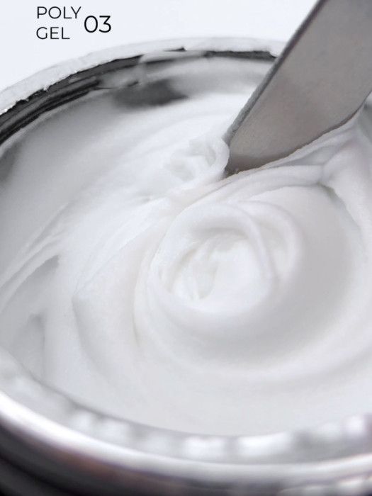Полігель Miss Luna Premium PolyGel 03 білий, 15мл