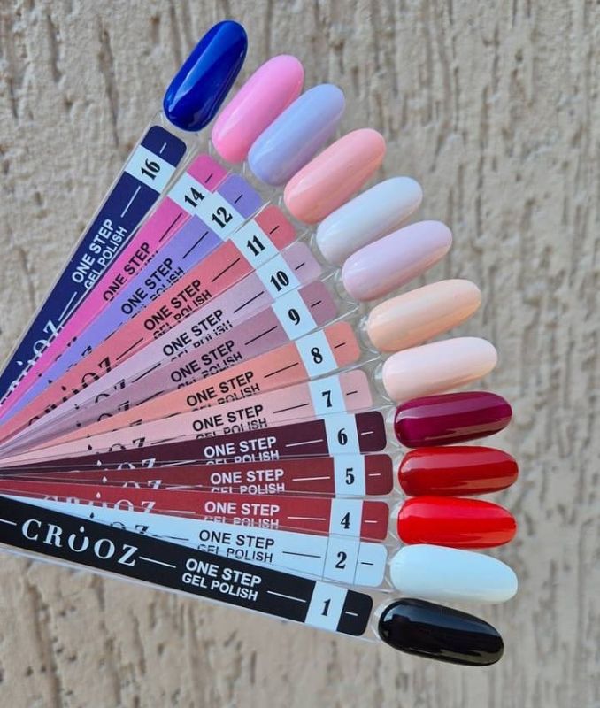 Однофазний гель-лак Crooz  One Step Gel Polish 13, фіолетовий 8мл