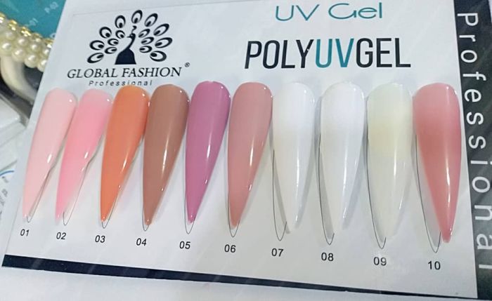 Поли UV гель Global Fashion 03 30г персиковый