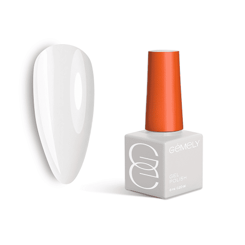 Гель-лак GÉMELY Max Color 02 білий, 6мл