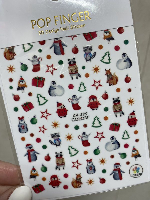 Наклейка для нігтів CA585