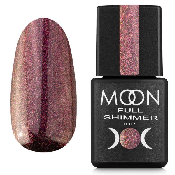 Топ з шимером Moon Full Shimmer top 1030, 8мл