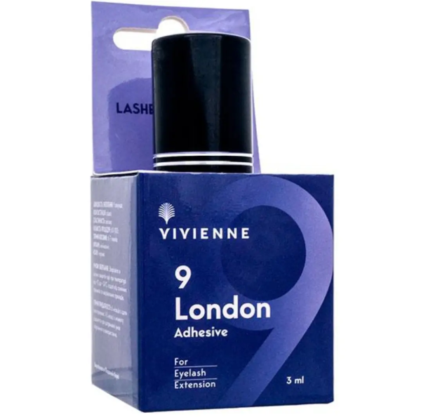 Клей для вій VIVIENNE London №9 (1-2сек), 3мл