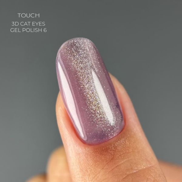 Гель-лак кошачий глаз Touch 3D Cat Eye 06, 9мл