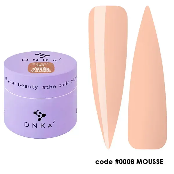 Гель-мус DNKa' Builder Gel Mousse 0008
