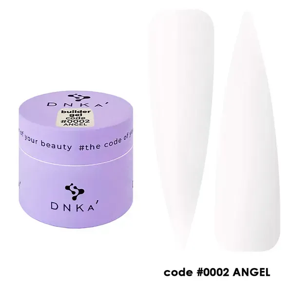 Гель моделюючий DNK`a Builder Gel 02 Angel, молочний