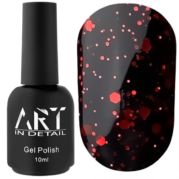 Топ із шестигранниками без липкого шару ART Hive Top Red  10 мл