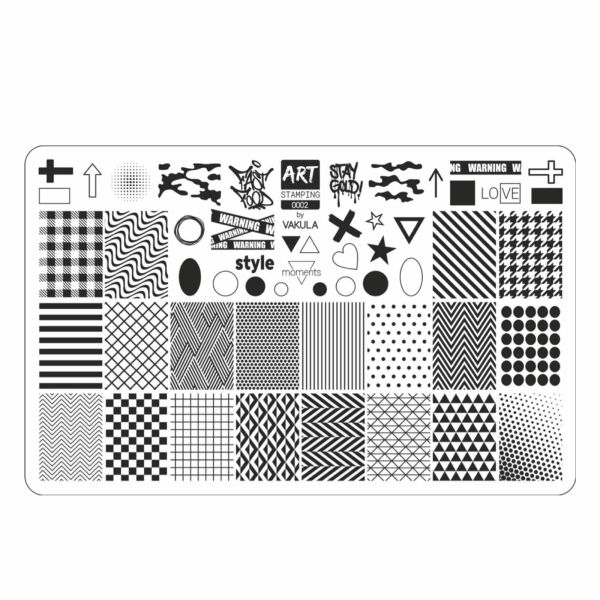 Пластина для стемпінгу Vakula ArtStamping 02