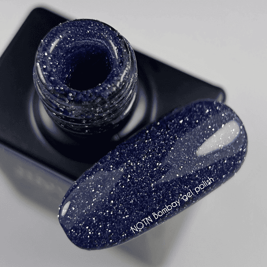 Гель-лак Nailsoftheday Bombay  синій світловідбиваючий 10мл