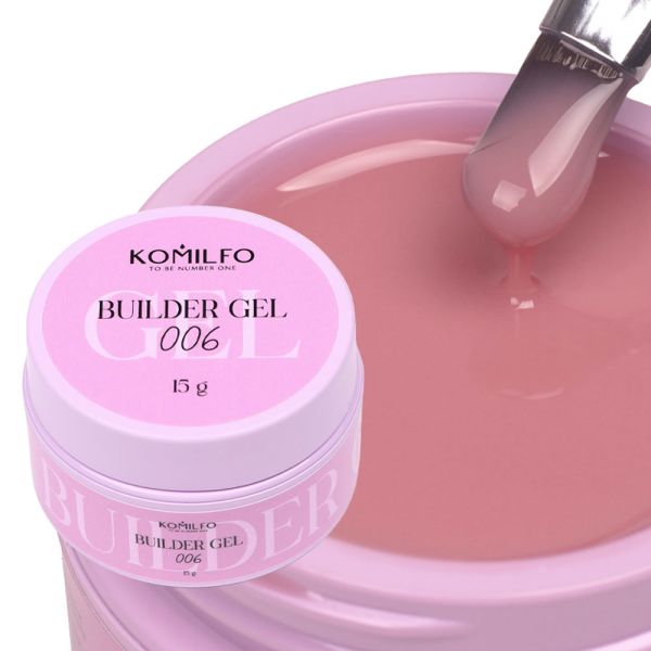 Гель для нігтів Komilfo Builder Gel 006 15г