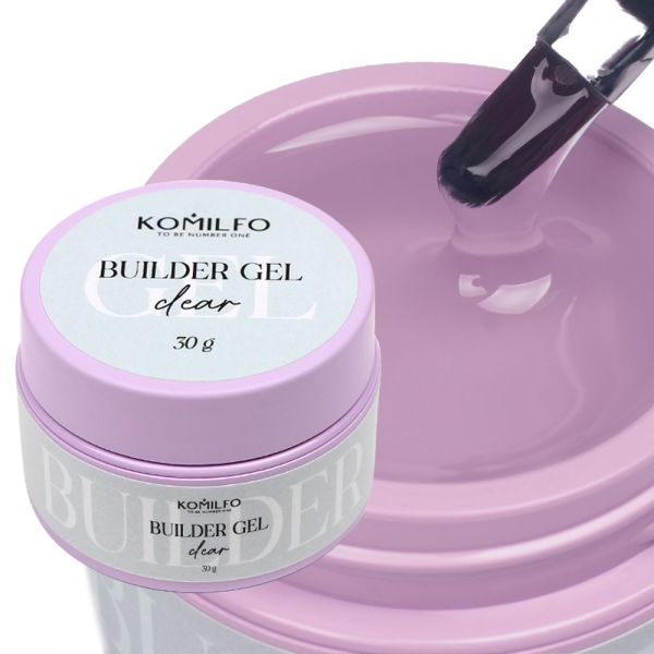 Гель для нігтів Komilfo Builder Gel Clear 30г