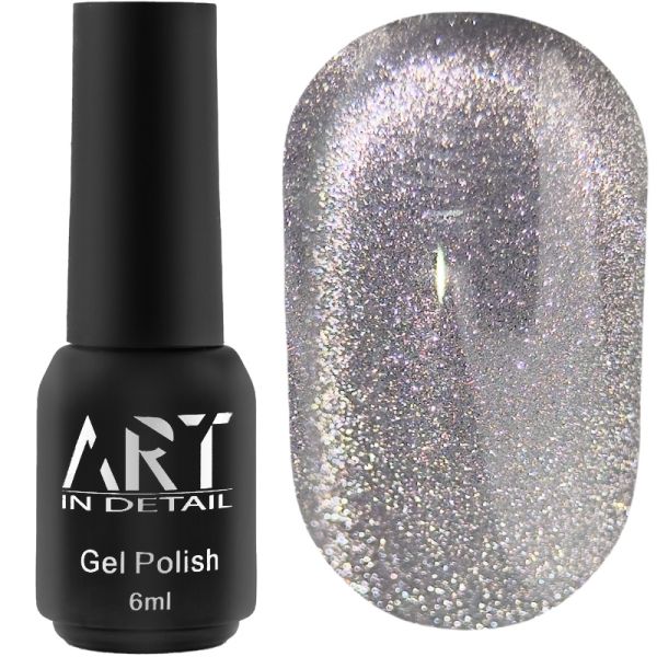Гель-лак котяче око ART Charm Cat Eye CC001, 6мл