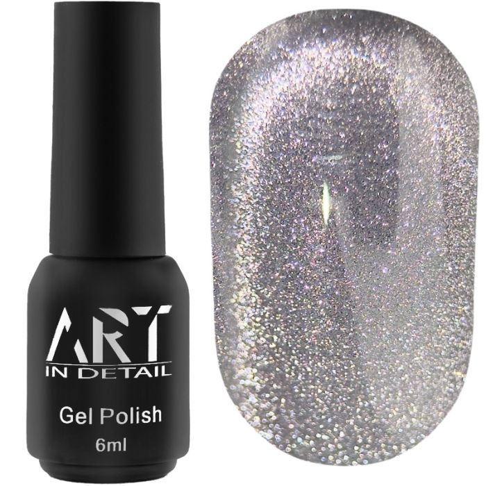 Гель-лак кошачий глаз ART Charm Cat Eye CC001, 6мл