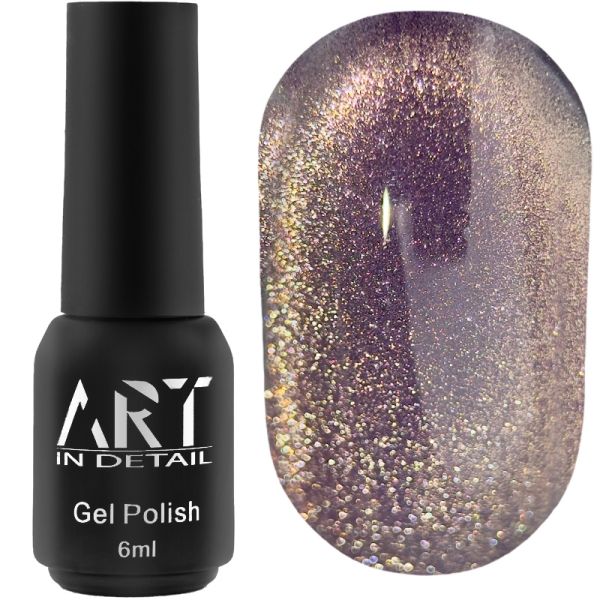 Гель-лак котяче око ART Charm Cat Eye CC002, 6мл