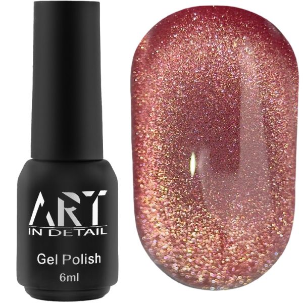 Гель-лак котяче око ART Charm Cat Eye CC004, 6мл