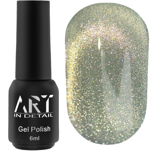 Гель-лак котяче око ART Charm Cat Eye CC007, 6мл