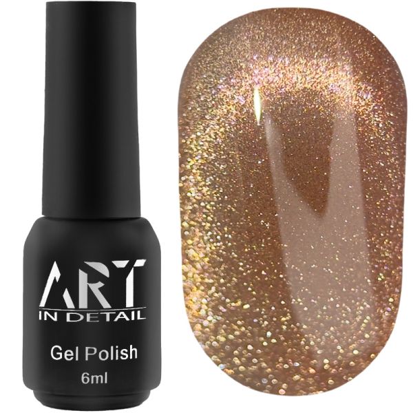 Гель-лак котяче око ART Charm Cat Eye CC008, 6мл