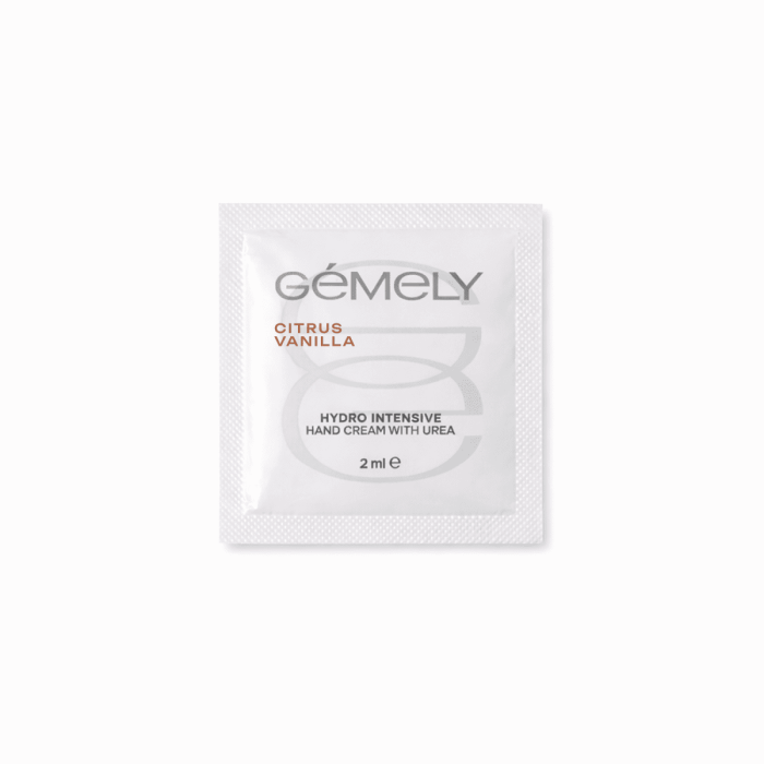 Гідроінтенсивний крем з сечовиною Gemely цитрусова ваніль citrus vanilla 2мл