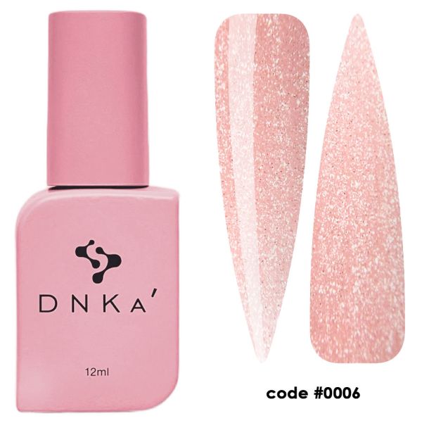 Рідкий акригель DNKa’ Liquid Acrygel #0006 Shine Peach 12мл