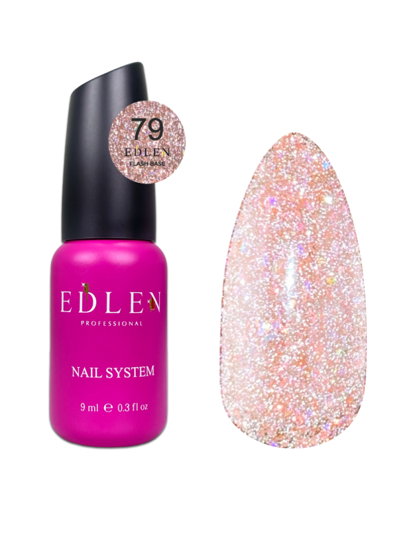 База Edlen Cover base 9мл 79 світловідбивна