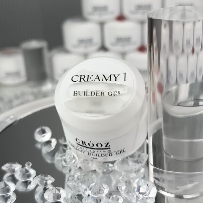 Гель Crooz Creamy Builder Gel 01, 15мл