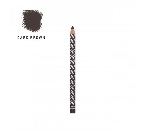 ZOLA олівець для брів пудровий Powder Brow Pencil Dark Brown