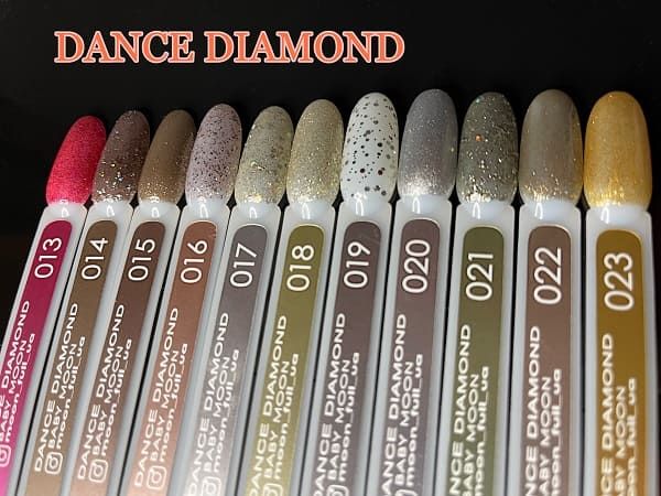 Гель-лак Baby Moon Dance Diamond 22 сріблясто-золотий дрібно-шиммерний, 6мл