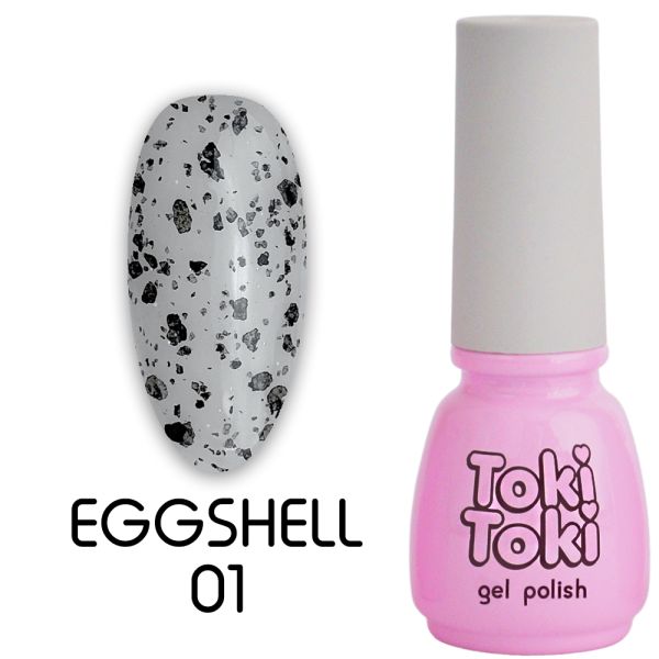 Гель-лак Toki-Toki EggShell 5мл EG01 