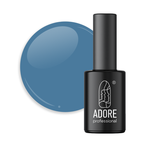 Гель-лак Adore  503 rain голубо-серый 8мл