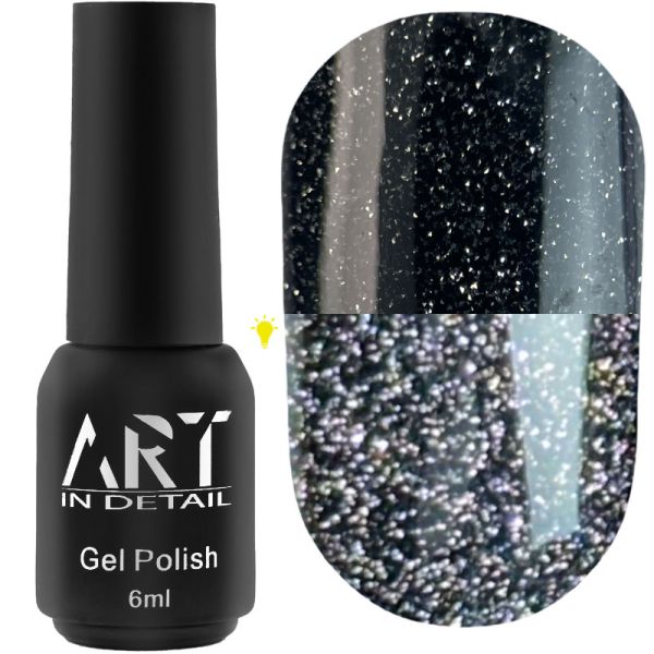 Гель-лак світловідбивний ART Flash Gel Polish №FG001, 6 мл