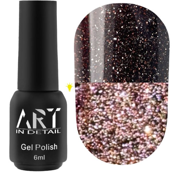 Гель-лак світловідбивний ART Flash Gel Polish №FG010, 6 мл