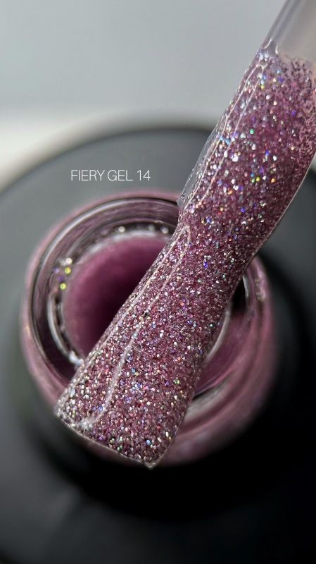 Гель-лак світловідбиваючий SAGA Fiery Gel 14 9мл