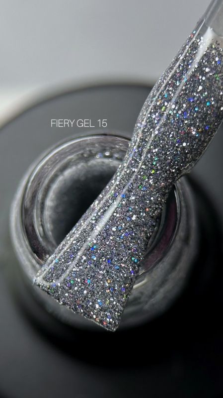 Гель-лак світловідбиваючий SAGA Fiery Gel 15 9мл