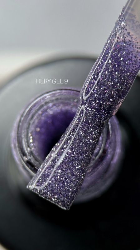 Гель-лак світловідбиваючий SAGA Fiery Gel 09 9мл