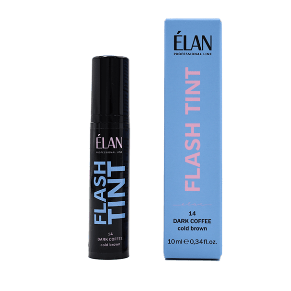 Фарба для брів Elan Flash Tint 14 Dark Coffee 10мл
