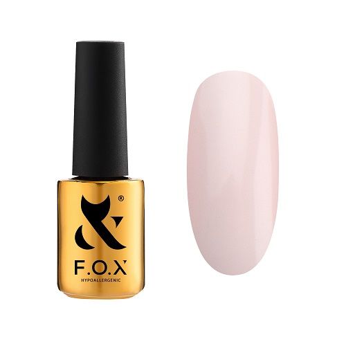 Гель-лак F.O.X French Classic №002 (світлий нюд, напівпрозорий), 7 мл