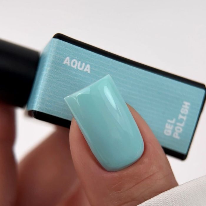 Гель-лак Biblioteka 77 Aqua  прохолодна тіфані 10мл