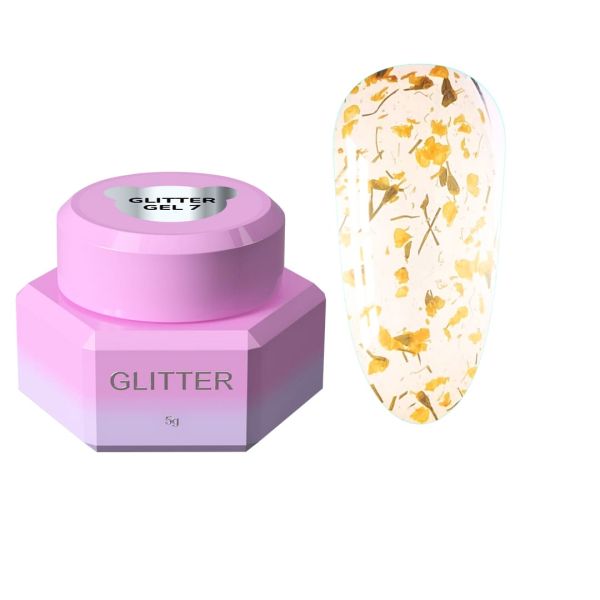 Блискітки для нігтів Glitter Gel You Are Cute 07, 5мл