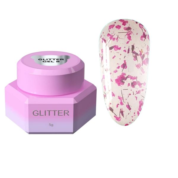 Блискітки для нігтів Glitter Gel You Are Cute 08, 5мл