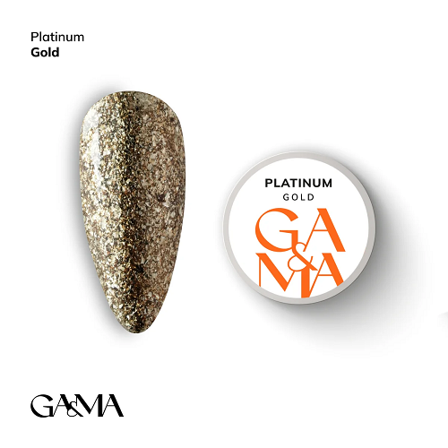Рідка фольга GaMa Platinum Gold 5г