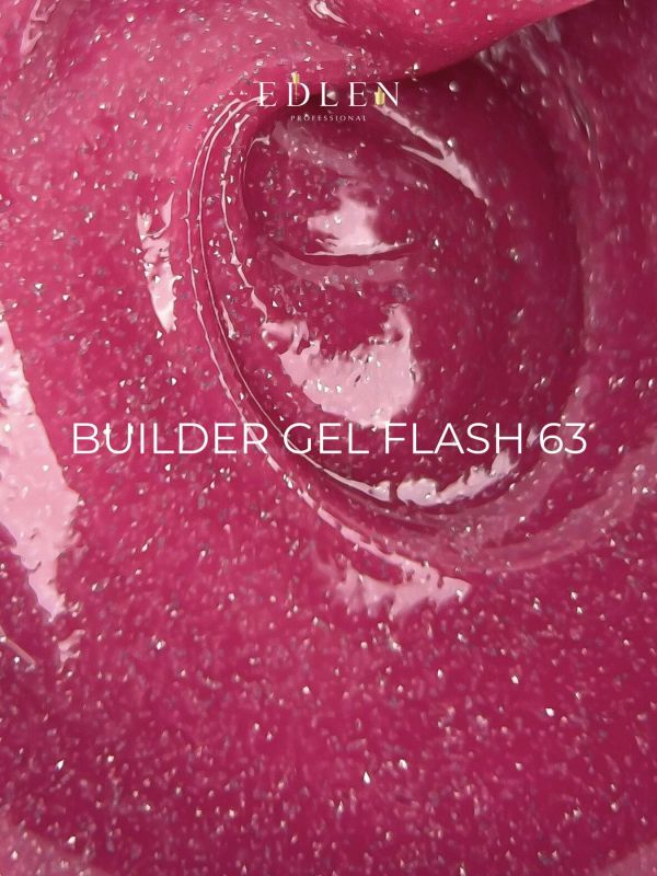 Гель світловідбиваючий Edlen Builder Flash 63