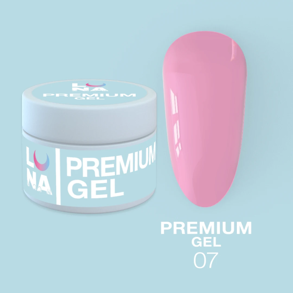 Гель для нарощування Luna Premium Gel 07 