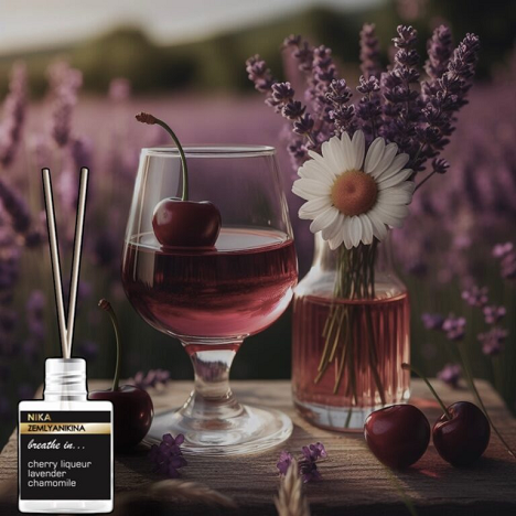 Аромадифузор  Cherry liqueur/Lavender/Chamomile Nika Zemlyanikina, 7мл