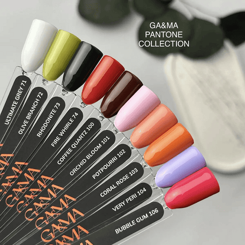 Гель-лак GaMa Pantone collection 103 Coral rose 10мл