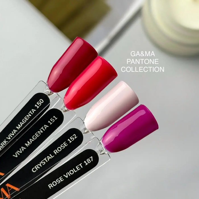 Гель-лак GaMa Pantone collection 150 dark Viva Magenta 10мл