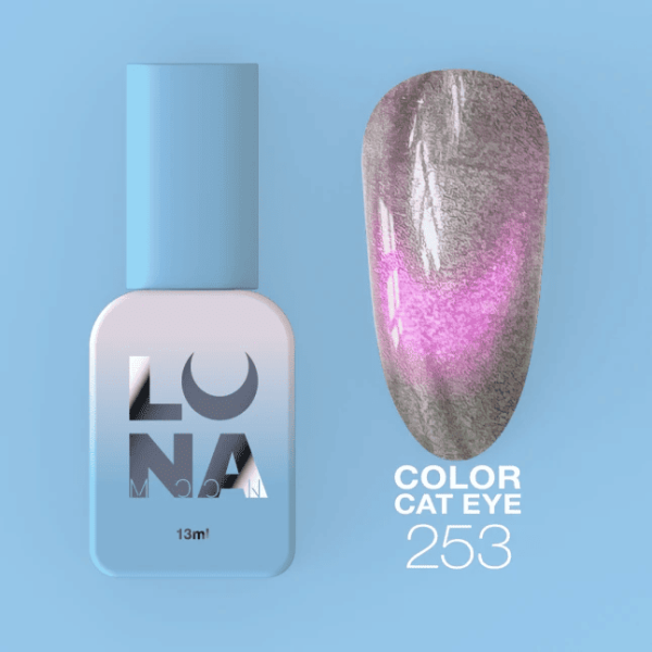 Гель-лак Luna Cat Eye котяче око 253 8мл