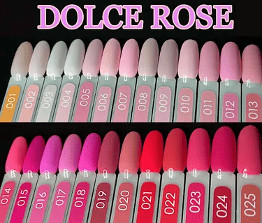 Гель-лак Baby Moon Dolce Rose 16, неоново-рожевий 6мл